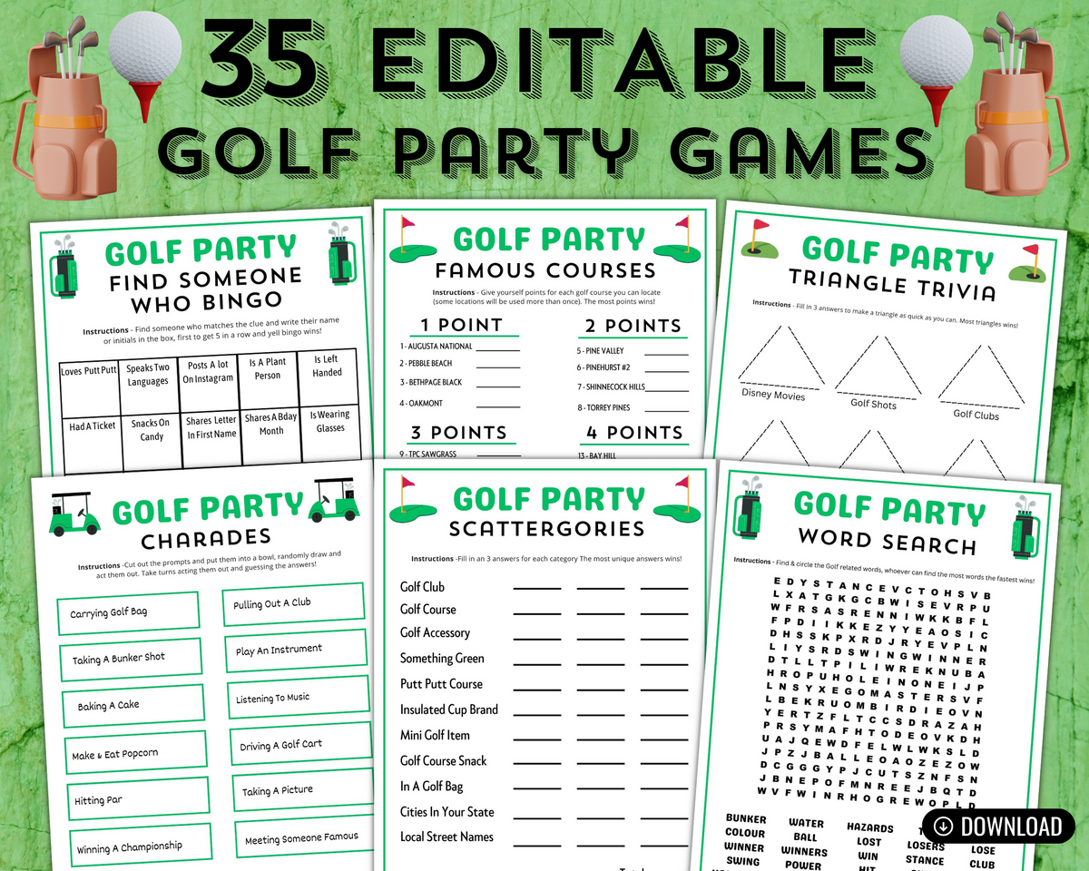 Editable Golf Party Games | Watch Golf Themed Party Ideas | Printable – Enjoymyprintables editable-golf-party-games-watch-golf-themed-party-ideas-printable-enjoymyprintables