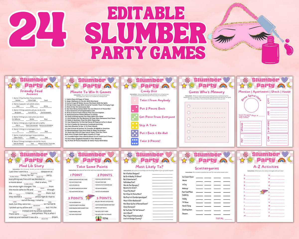 17 Fun Slumber Party Ideas  Birthday party for teens, Girls birthday party,  Sleepover party