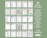 30th Birthday Printable Games Bundle | Born in 1995 Party Idea | 30th Bday Party Activities Man Woman 1995 Newspaper Poster Trivia Quiz