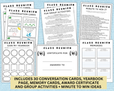 Printable Class Reunion Games | Editable Reunion Template Activities Bundle | High School Reunion Party Ideas Games Set