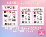 Printable Swiftie Fans Party Games Mega Bundle | Tween Teen Sleepover Birthday Eras Tour Taylor Concert Activities | Trivia Song Bingo Set