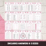 Planning the perfect slumber party just got a whole lot easier! This giant bundle of 25 printable sleepover games and activities is your secret weapon for a night filled with teen & tween laughter, secrets, and unforgettable memories. Say goodbye to boredom and hello to non-stop fun!
Designed for teens and tweens, this pack has everything from classic favorites like M.A.S.H. to modern challenges like a Selfie Race. It's the ultimate mix of nostalgia and new trends, ensuring every guest has a blast.