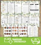 14 greenery baby shower games