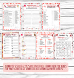 instant download printable valentines day party games