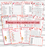 valentines day party family games activities