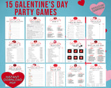 Galentines Day Games, Printable Adult Galentines Party Bundle, Ladies Girls Night In Out Games Set, Naughty Galentines Virtual Games