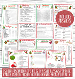 christmas office party 15 game set
