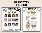 Printable 30th birthday party games for kids and adults
