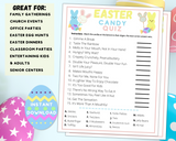 Printable Easter Candy Quiz Kids Or Adults Party Game