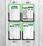 55th birthday party games