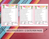 Printable Cinco De Mayo Spanish Trivia Game | Quiz For Kids & Adults | Classroom Idea | Work Party Activity | Translation Game