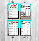 printable or virtual 35th birthday party games