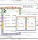 Easter Baby Advice Predictions Game