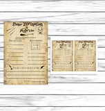Harry Potter Inspired Baby Shower Game Bundle Set, Wizard Baby Shower Games, Printable Or Virtual, Instant Download