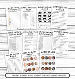 friends baby shower games