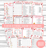 galentines day party games decor favors