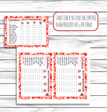 galentines day party scattergories game