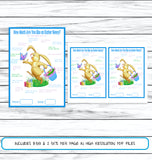 Easter Bunny Printable Game