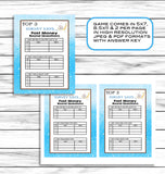Baby Family Feud Games, Baby Shower Trivia Game, Boy Baby Shower Games,Baby Shower Activity, Couples Baby Shower Game, Instant Download