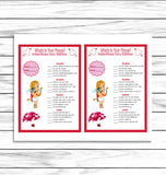 Valentines Day Game, Whats In Your Phone, Valentine Party Game, Valentine Activity, Valentines Day Game, Adult Party Game, Valentines Party