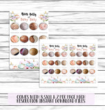 Pastel Watercolor Pumpkin Girl Baby Shower Games Set 8 Printable or Virtual Games ,Fall Baby Shower, Autumn Baby Shower ,Instant Download