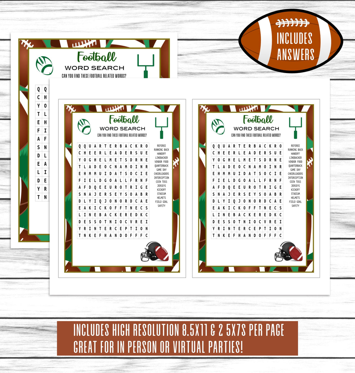 Nfl Picks Printable - Printable Word Searches