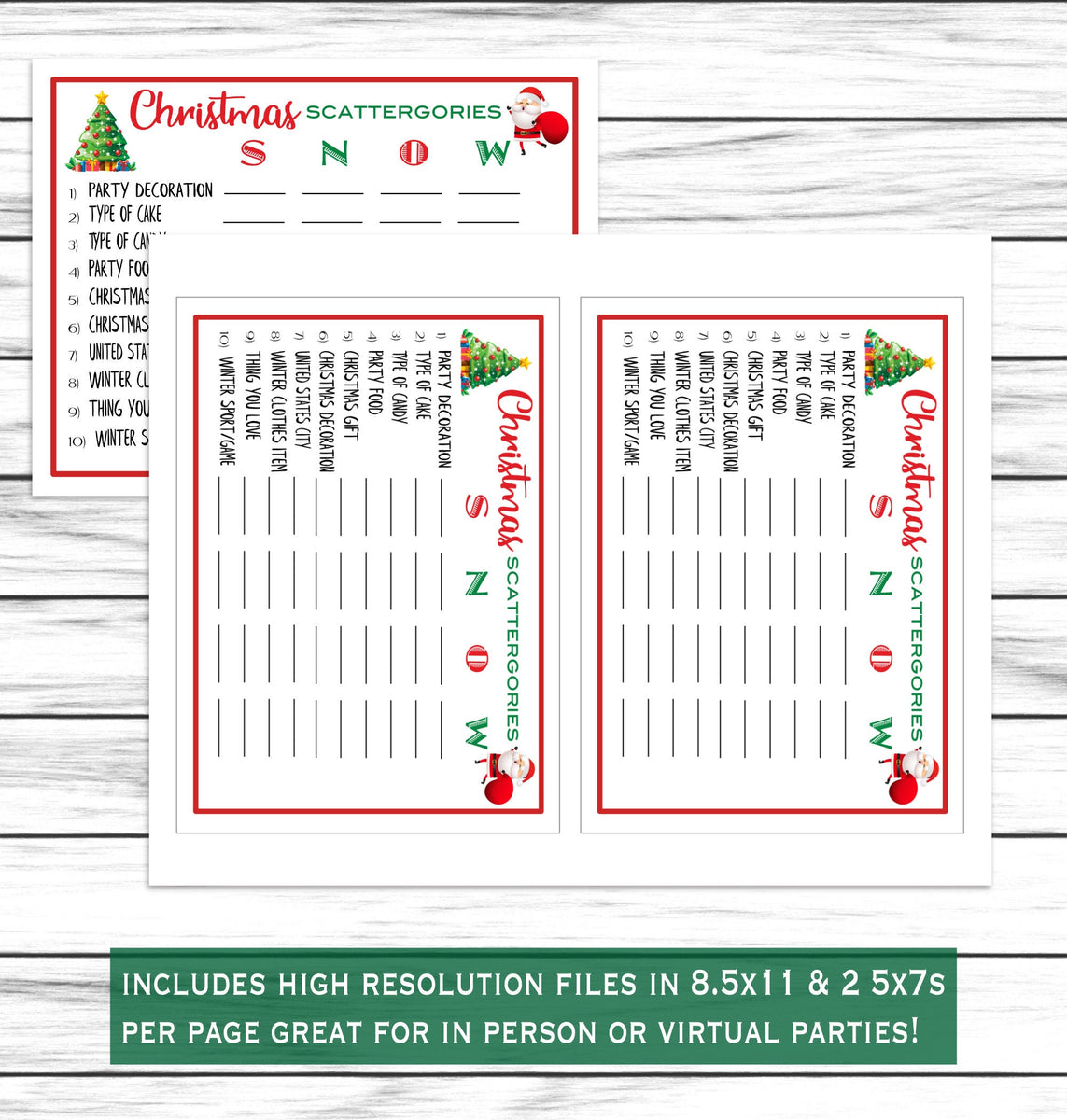 Christmas Scattergories Game, Printable Or Virtual Holiday Party Game – Enjoymyprintables christmas-scattergories-game-printable-or-virtual-holiday-party-game-enjoymyprintables