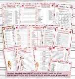 Valentines Day Scavenger Hunt Game, Virtual Or Printable V-Day Party Game, Valentine Treasure Hunt For Kids Or Adults, Fun Activity