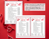 Candy Quiz Trivia Game -Classroom Office Valentines Day Party Game For Kids & Adults - Printable Or Virtual Instant Download