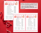 Valentines Day Fun Cake Trivia Game -Classroom Office Party Game For Kids & Adults - Printable Or Virtual Instant Download Activity