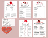 Galentines Day Games, Printable Adult Galentines Party Bundle, Ladies Girls Night In Out Games Set, Naughty Galentines Virtual Games