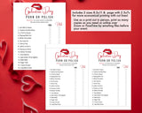Galentines Day Porn Or Polish Game -Fun Party Game - Ladies Night Out - Girls Night In -  Naughty Trivia Quiz - Instant Download