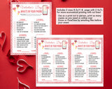 Valentines Whats In Your Phone Game -Classroom Office Valentines Day Party Game For Kids & Adults - Printable Or Virtual Instant Download