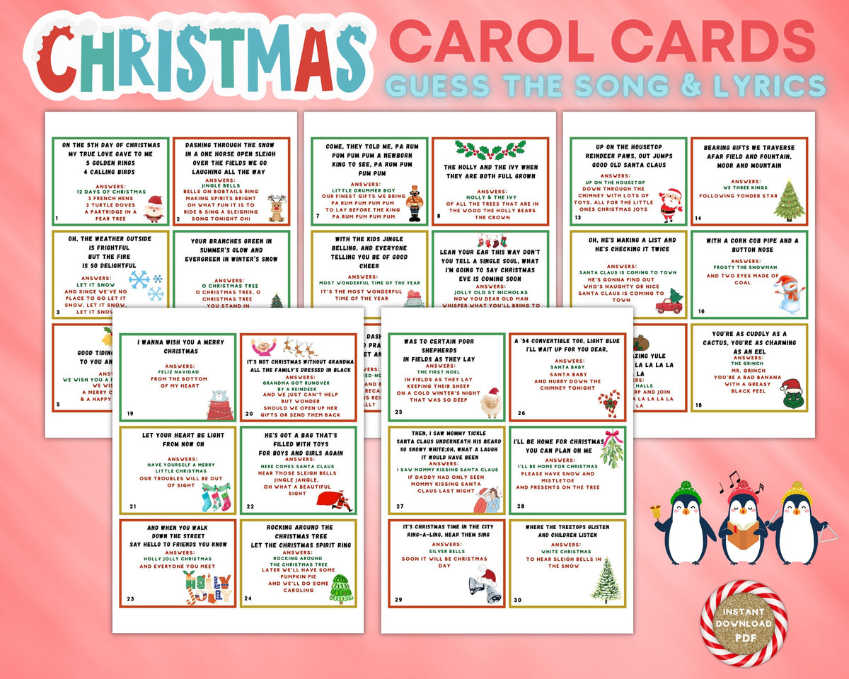 christmas-carol-finish-lyrics-game-xmas-song-cards-printable-holiday-enjoymyprintables for Free Printable A Christmas Carol Worksheets Pdf Christmas Carol Finish Lyrics Game, Xmas Song Cards, Printable Holiday – Enjoymyprintables for Free Printable A Christmas Carol Worksheets Pdf