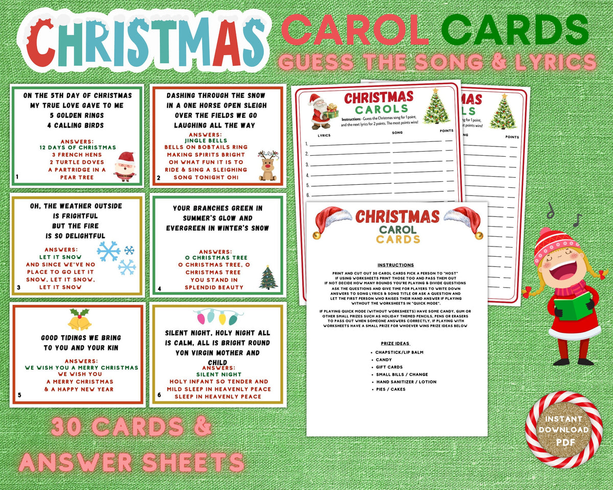 christmas-carol-finish-lyrics-game-xmas-song-cards-printable-holiday-enjoymyprintables