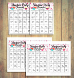 Girls Slumber Party Charades Game