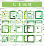 printable kids st patricks day scavenger treasure hunt game