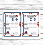 super bowl games printable virtual