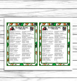 printable or virtual super bowl party trivia