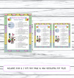 Whats In Your Phone Easter Party Game, Easter Activity Printable or Virtual Game, Instant Download