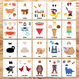 Disguise a Turkey Printable Kit | 65 Outfits | Thanksgiving Craft for Kids | Coloring Turkey Dress Up Project