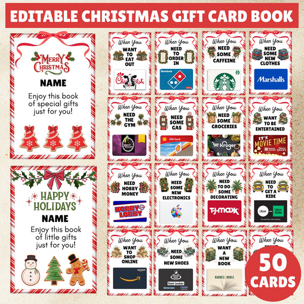 christmas gift card holder