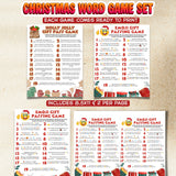 Pass The Prize Printable Christmas 5 Game Bundle | Group Holiday Activity