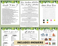 Printable Dinner Party Games | Dinner Games Bundle | Dinner Table Group Icebreaker Activities | Happy Hour Work Party Games Ideas