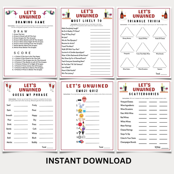 Editable Wine Tasting Party Games Bingo Scorecards & Tasting Guide | P – Enjoymyprintables editable-wine-tasting-party-games-bingo-scorecards-tasting-guide-p-enjoymyprintables