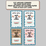 Editable Graduation College Gift Card Book Template | Customize DIY Printable Last Minute Grad Gift Card Holder | Edit Print Canva Template