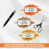 Welcome a season of fellowship with our comprehensive bundle of 25 printable Christian Fall-Themed Bible Games! This collection is thoughtfully designed to spark laughter, conversation, and a deeper connection with the Word, making it the perfect resource for any church or ministry event.