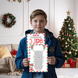 lf Christmas Scavenger Hunt Clues • 16 Printable Indoor Riddles • Holiday Gift Reveal Activity • Elf Treasure Hunt Game for Kids PDF