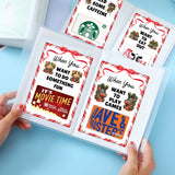 Editable Christmas Gift Card Book Printable | Customize Card Holder Pages | DIY Last Minute Holiday Gift Album | Edit Print Canva Template