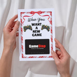 Editable Christmas Gift Card Book Printable | Customize Card Holder Pages | DIY Last Minute Holiday Gift Album | Edit Print Canva Template